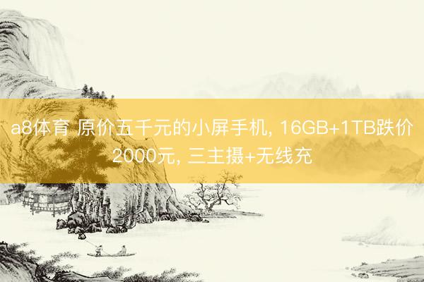 a8体育 原价五千元的小屏手机, 16GB+1TB跌价2000元, 三主摄+无线充