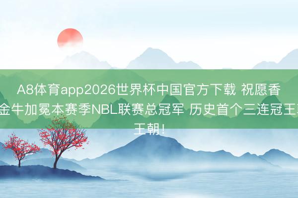 A8体育app2026世界杯中国官方下载 祝愿香港金牛加冕本赛季NBL联赛总冠军 历史首个三连冠王朝！