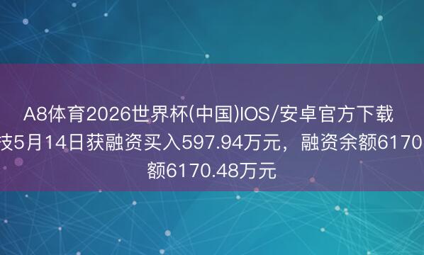 A8体育2026世界杯(中国)IOS/安卓官方下载 艾隆科技5月14日获融资买入597.94万元,融资余额6170.48万元